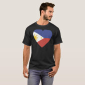 Nationalflagge Andenken der Philippinen für Männer T-Shirt (Vorne ganz)