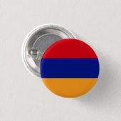 Nationalflagge Armenien Button (Vorne & Hinten)