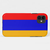 Nationalflagge Armenien Case-Mate iPhone Hülle (Rückseite (Horizontal))