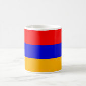 Nationalflagge Armenien Kaffeetasse (Mittel)