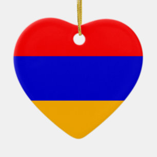 Nationalflagge Armenien Keramik Ornament