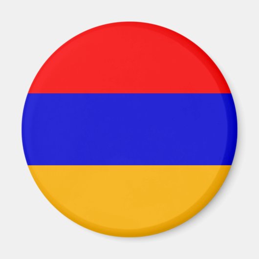 Nationalflagge Armenien Magnet (Vorne)