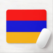 Nationalflagge Armenien Mousepad (Mit Mouse)