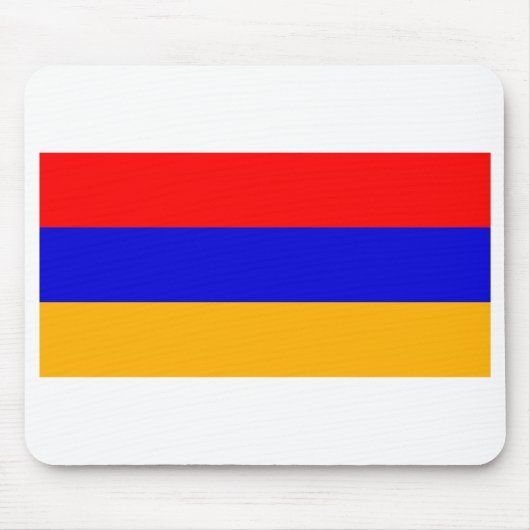 Nationalflagge Armenien Mousepad (Vorne)