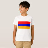Nationalflagge Armenien T-Shirt (Vorne ganz)