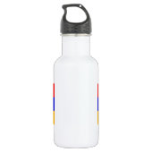 Nationalflagge Armenien Trinkflasche (Rückseite)