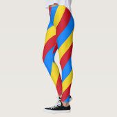 Nationalflagge der Demokratischen Republik Kongo Leggings (Links)