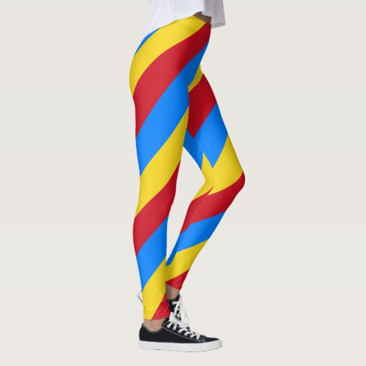 Nationalflagge der Demokratischen Republik Kongo Leggings (Rechts)