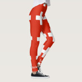 Nationalflagge der Schweiz Leggings (Rechts)