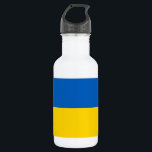 Nationalflagge der Ukraine Trinkflasche<br><div class="desc">Nationalflagge der Ukraine</div>