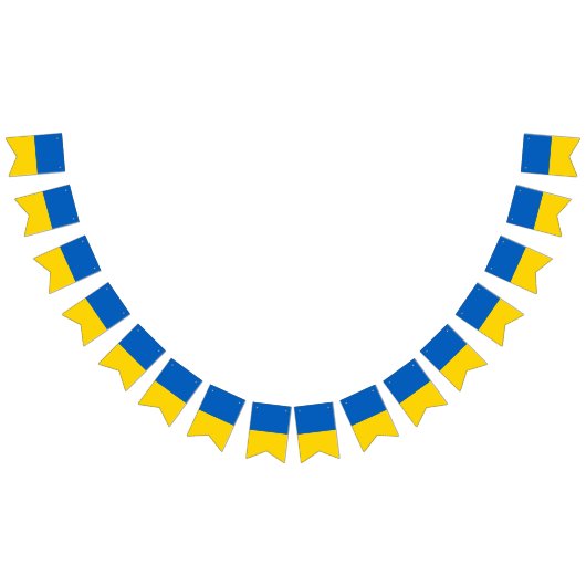 Nationalflagge der Ukraine Wimpelkette (Alle)