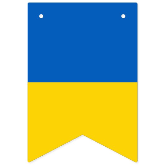 Nationalflagge der Ukraine Wimpelkette (Zweite Fahne)