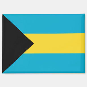 Nationalflagge des Bahamas-Rectangle-Magneten Magnet