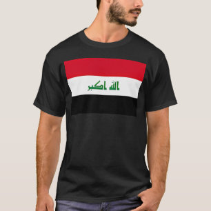 Nationalflagge des Irak Bagdad T-Shirt