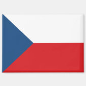 Nationalflagge des Rectangle-Magneten der Tschechi Magnet (Vorderseite)