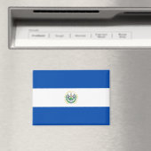 Nationalflagge des Rektangle-Magneten von El Salva Magnet (In Situ (Geschirrspüler))