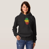 Nationalflagge des Souvenirs von Mali für Männer Hoodie (Vorne ganz)