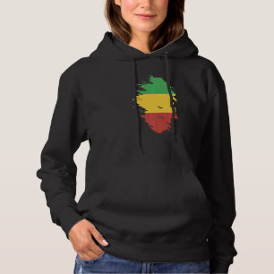 Nationalflagge des Souvenirs von Mali für Männer Hoodie