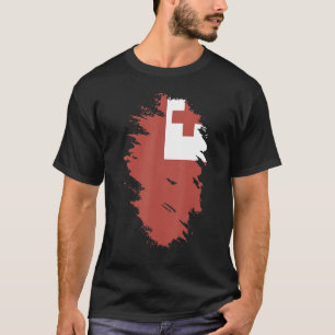 Nationalflagge des Souvenirs von Tonga für Männer T-Shirt