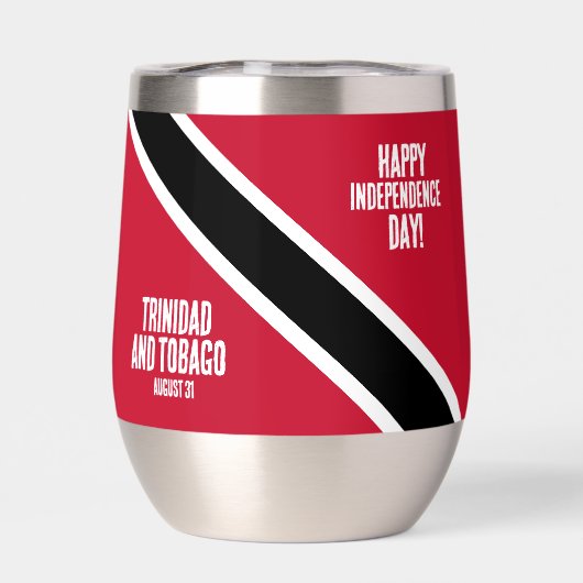 Nationalflagge des Trinidad und Tobago (Rückseite)