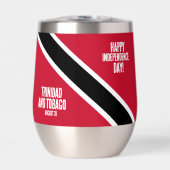 Nationalflagge des Trinidad und Tobago (Vorderseite)