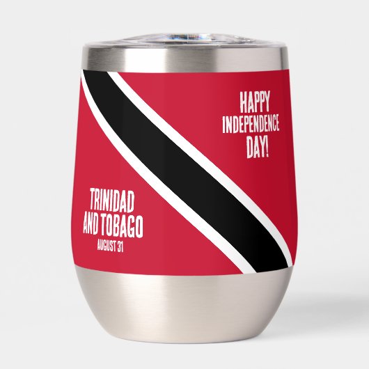 Nationalflagge des Trinidad und Tobago (Vorderseite)