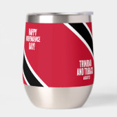 Nationalflagge des Trinidad und Tobago (Links)