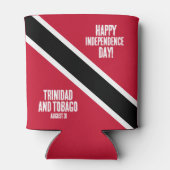 Nationalflagge des Trinidad und Tobago Dosenkühler (Rückseite)