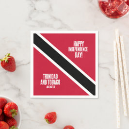 Nationalflagge des Trinidad und Tobago Serviette