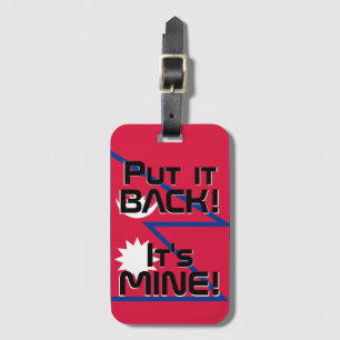 Nationalflagge Funny Patriotic Gepäckanhänger