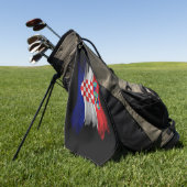 Nationalflagge Golfhandtuch (Gras)