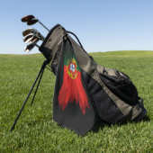 Nationalflagge Golfhandtuch (Gras)