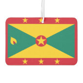 Nationalflagge Grenada Autolufterfrischer (Rückseite)