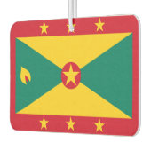 Nationalflagge Grenada Autolufterfrischer (Links)