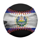 Nationalflagge in El Salvador Baseball (Rückseite)