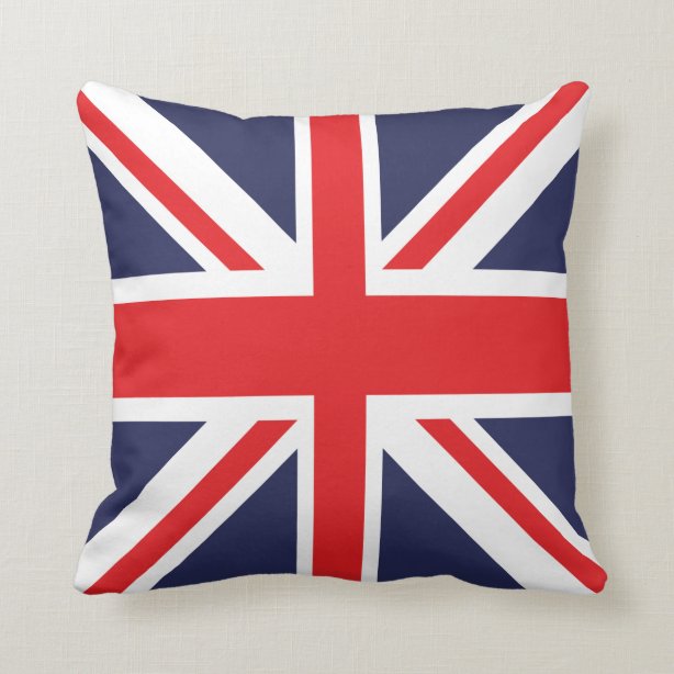 Englische Flagge Kissen Zazzle.de