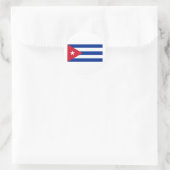 Nationalflagge Kubas Runder Aufkleber (Tasche)