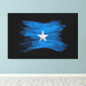 Nationalflagge Leinwanddruck (Insitu (Holzboden))