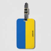 Nationalflagge Patriotic Gepäckanhänger (Vorderseite Vertikal)