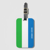 Nationalflagge - Patriotic Gepäckanhänger (Vorderseite Vertikal)