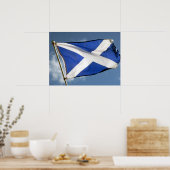 Nationalflagge Poster (Küche)