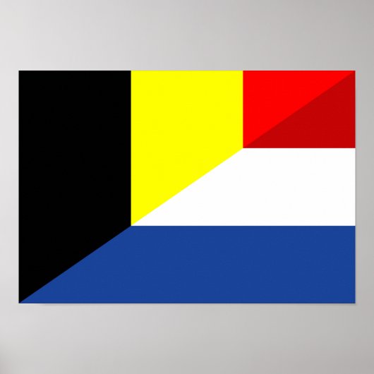 Nationalflagge Poster (Vorne)
