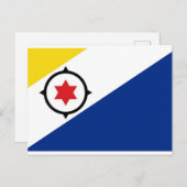 Nationalflagge Postkarte (Vorne/Hinten)