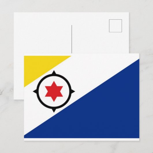 Nationalflagge Postkarte (Vorne/Hinten)