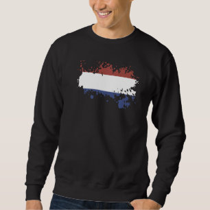 Nationalflagge Souvenir für Männer Sweatshirt