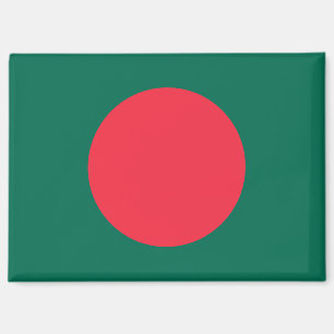 Nationalflagge von Bangladesch Rechteck-Magnet Magnet