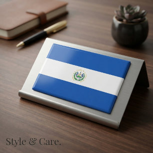 Nationalflagge von El Salvador Rechteckmagnet Magnet