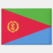 Nationalflagge von Eritrea Rechteckmagnet  Magnet (Vorderseite)