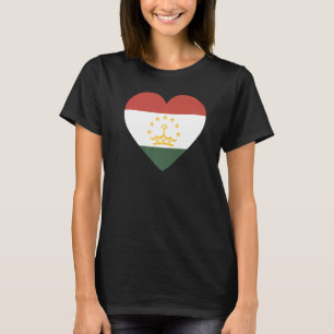 Nationalflagge von Tadschikistan Souvenir für Männ T-Shirt