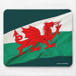 Nationalflagge Wales, Patriotischer Roter Drache Mousepad